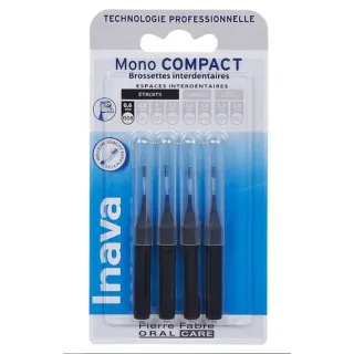 Inava Mono Compact 4 brossettes interdentaires différentes tailles