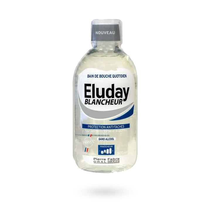Eluday Blancheur bain de bouche protection anti-taches - 500 ml