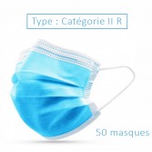 Masques chirurgicaux type II R Health + 50 masques