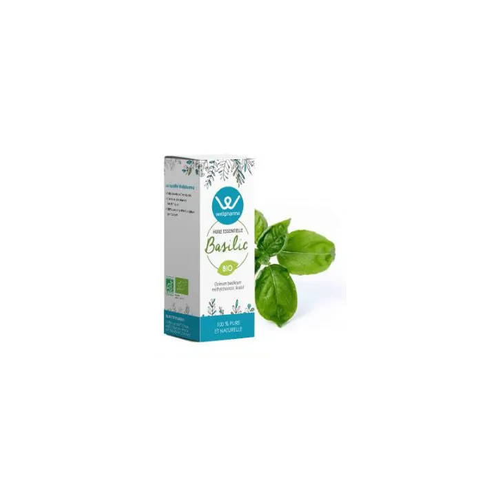 Huile essentielle Basilic BIO 10 ml - Wellpharma