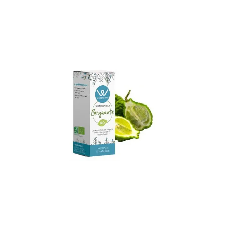 Huile essentielle Bergamote BIO 10 ml - Wellpharma