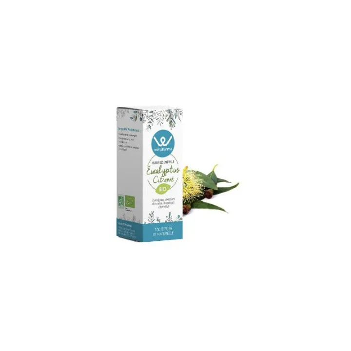 Huile essentielle Eucalyptus Citronné BIO 10 ml - Wellpharma