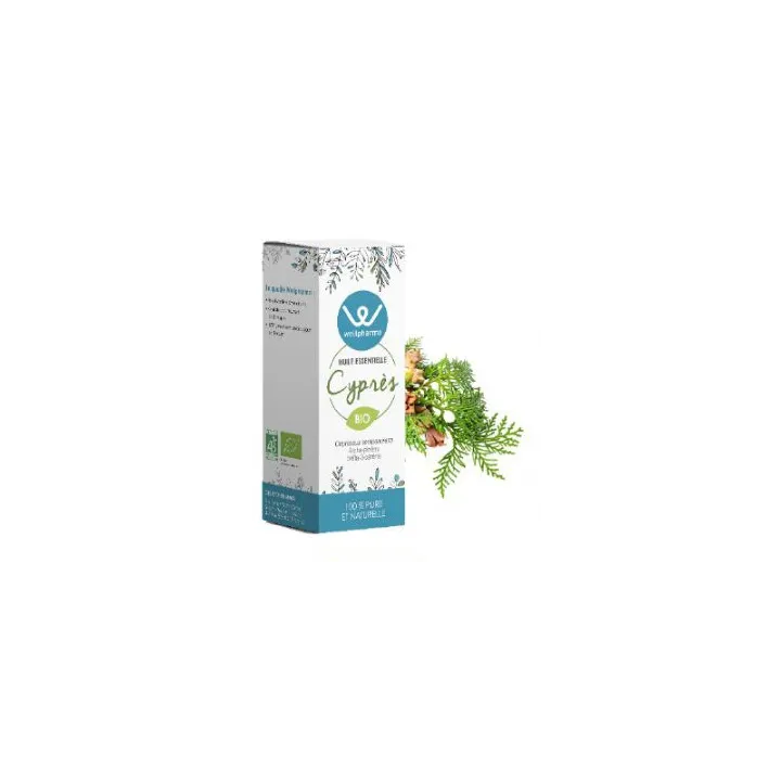 Huile essentielle Cypres BIO 10 ml - Wellpharma