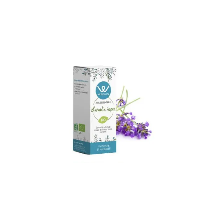Huile essentielle Lavandin Super BIO 10 ml - Wellpharma