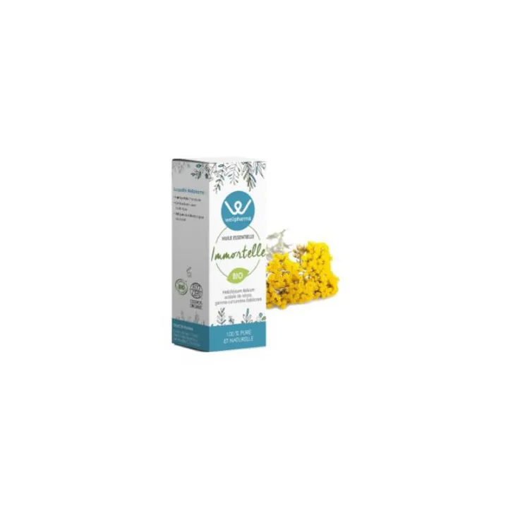 Huile essentielle Immortelle BIO 5 ml - Wellpharma