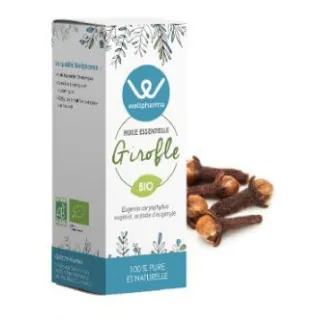 Huile essentielle Girofle BIO 10 ml - Wellpharma
