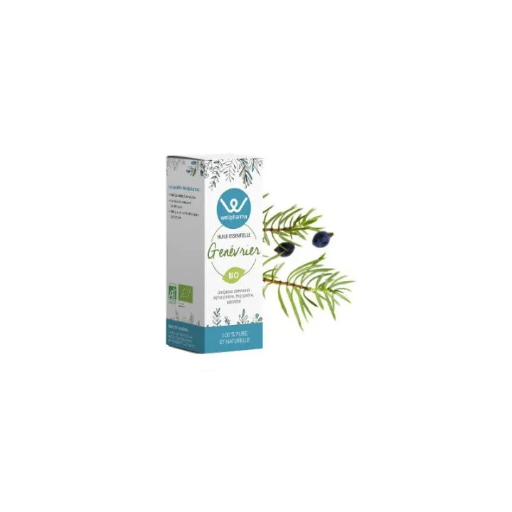 Huile essentielle Genévrier BIO 10 ml - Wellpharma