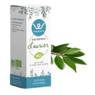 Huile essentielle Laurier BIO 5 ml - Wellpharma