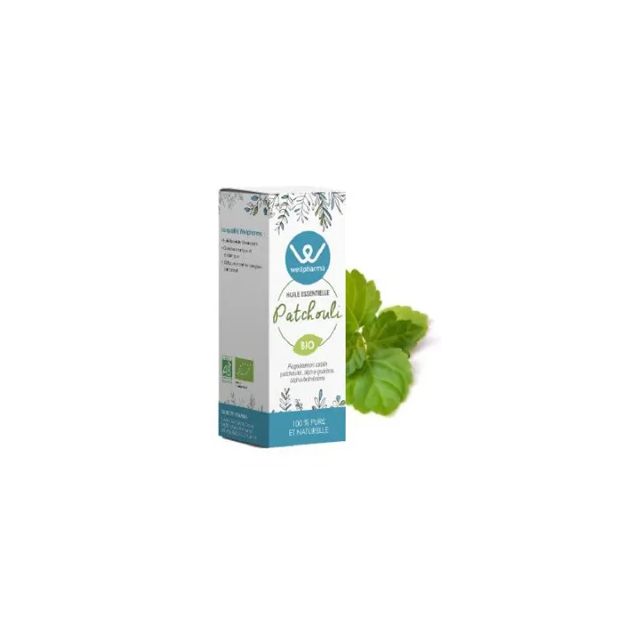 Huile essentielle Patchouli BIO 10 ml - Wellpharma