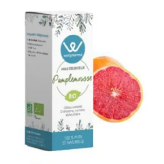 Huile essentielle Pamplemousse BIO 10 ml - Wellpharma