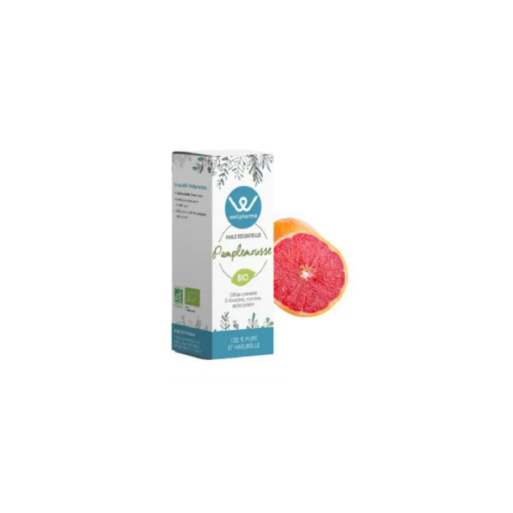 Huile essentielle Pamplemousse BIO 10 ml - Wellpharma