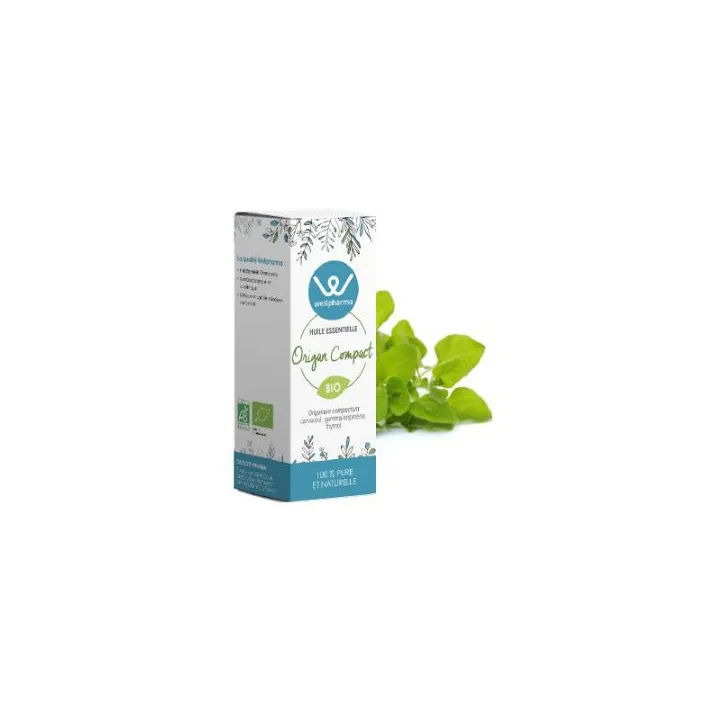 Huile essentielle Origan Compact du Maroc BIO 5 ml - Wellpharma