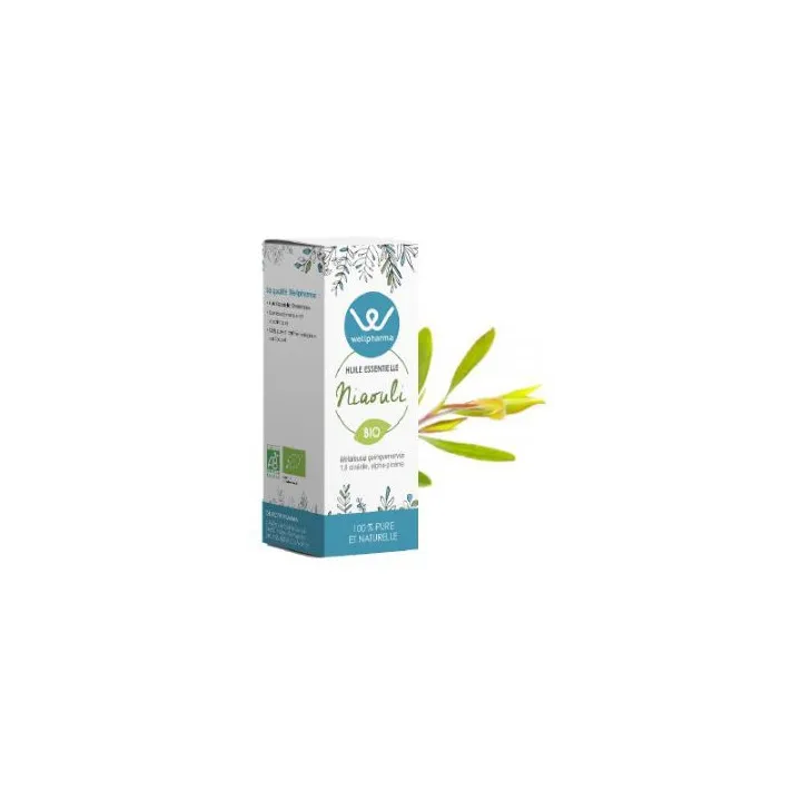 Huile essentielle Niaouli BIO 10 ml - Wellpharma