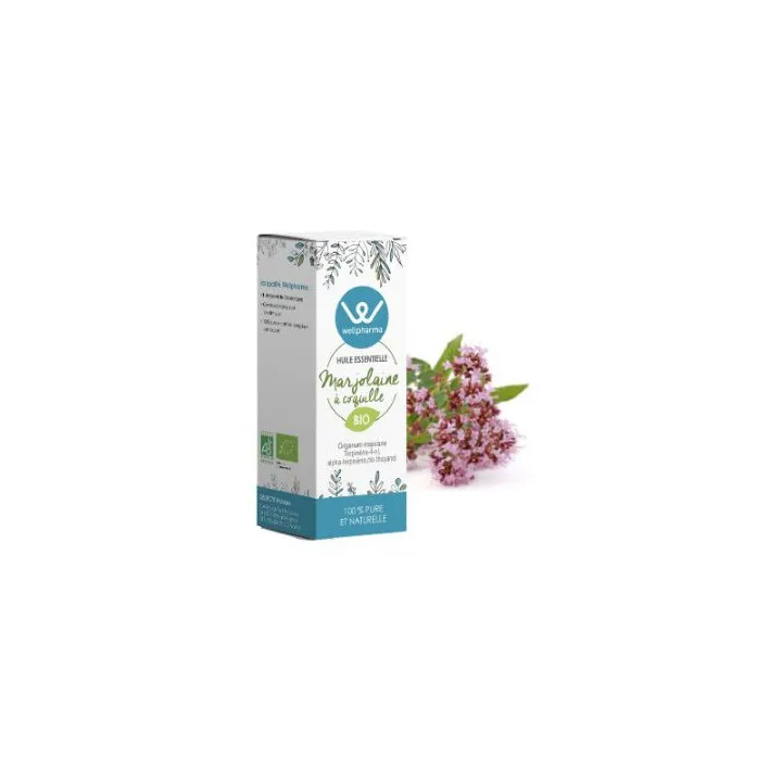 Huile essentielle Marjolaine à Coquille BIO 10 ml - Wellpharma