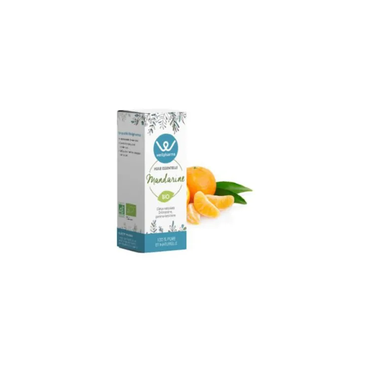 Huile essentielle Mandarine BIO 10 ml - Wellpharma