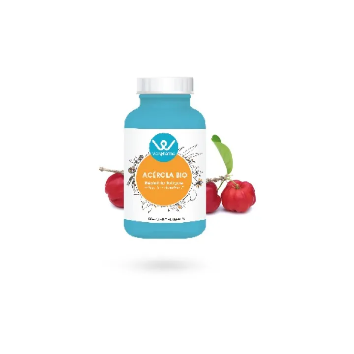Complément alimentaire Acérola BIO Wellpharma - 25 comprimés