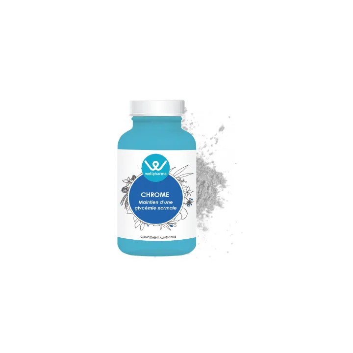 Complément alimentaire Chrome Wellpharma 90 gélules