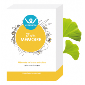 Favea Mémoire Wellpharma mémoire et concentration - 60 gélules