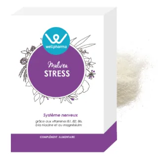 Malvea Stress Wellpharma système nerveux 60 gélules