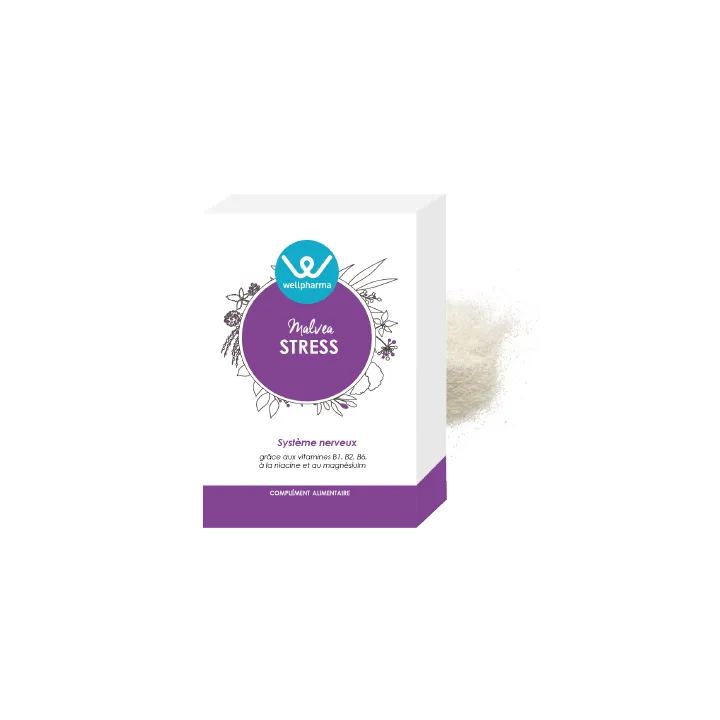 Malvea Stress Wellpharma système nerveux 60 gélules