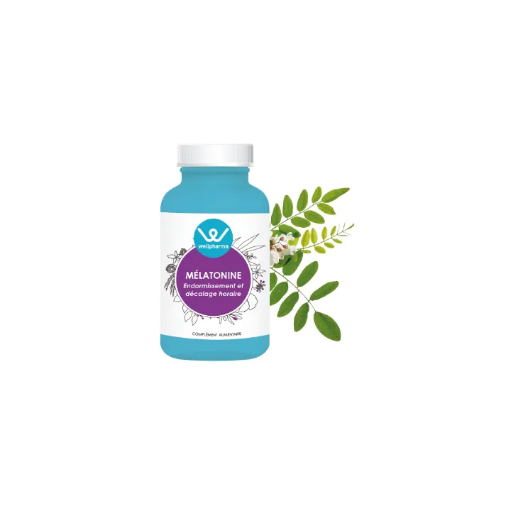 Complément alimentaire Mélatonine Wellpharma 90 gélules