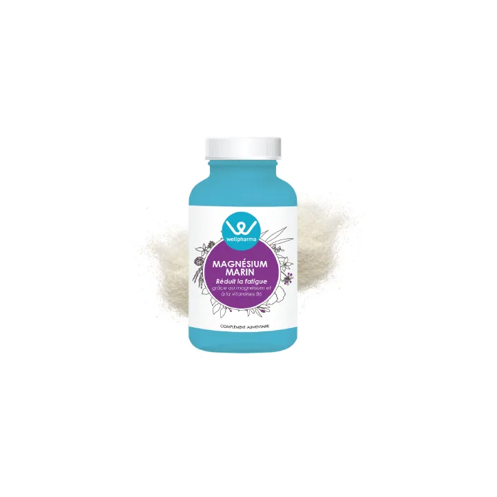 Complément alimentaire Magnésium Marin Wellpharma 90 gélules