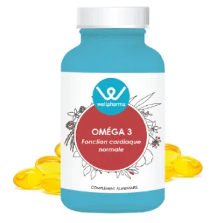 Complément alimentaire Oméga 3 Wellpharma 75 capsules