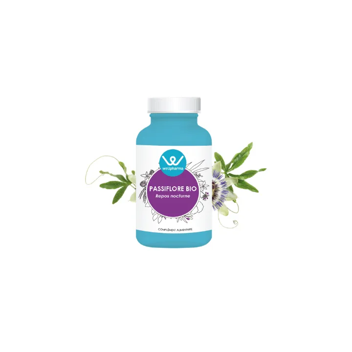 Complément alimentaire Passiflore BIO Wellpharma 90 gélules