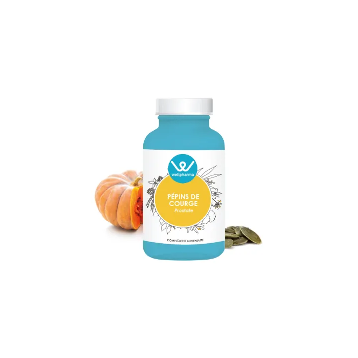 Complément alimentaire Pépins de Courge Wellpharma 75 capsules