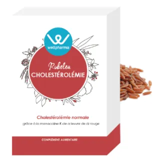 Rubelea Cholestérolémie Wellpharma 60 gélules