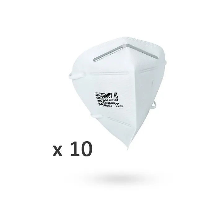 Masque de protection FFP2 - 10 pièces