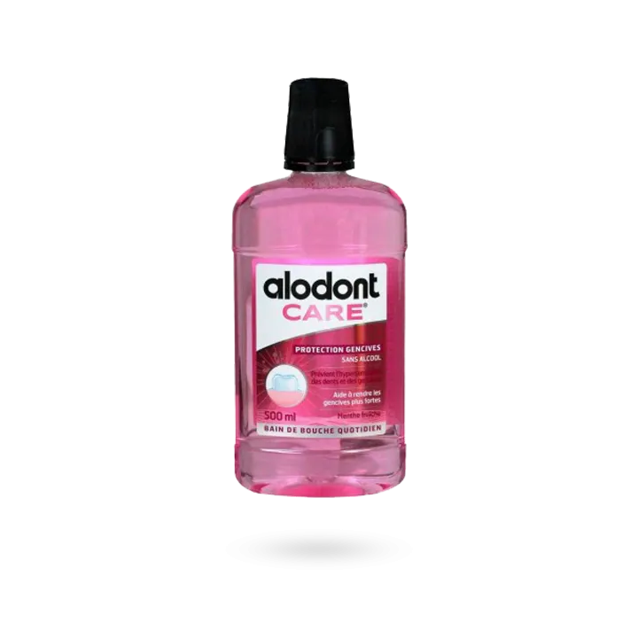 Alodont Care protection gencives bain de bouche sans alcool 500 ml