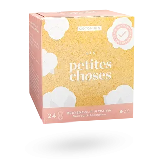 Les petites choses protège-slip ultra fin douceur et absorption Les petites choses protège-slip ultra fin douceur et absorption