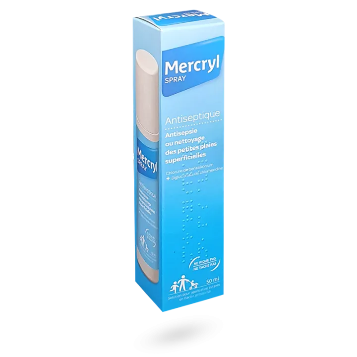 Mercryl spray antiseptique flacon de 50 ml