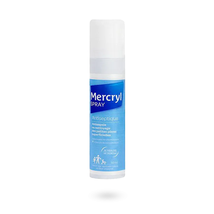Mercryl spray antiseptique flacon de 50 ml