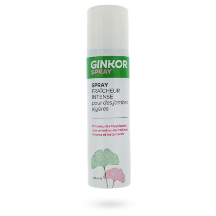 Ginkor Spray fraîcheur intense jambes lourdes spray 125 ml