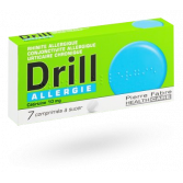Drill Allergie Cétirizine 10 mg - 7 comprimés à sucer