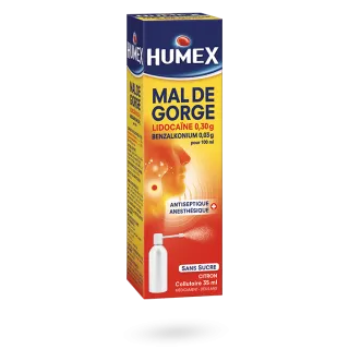 Humex mal de gorge collutoire 35 ml