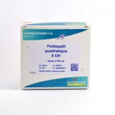 Feldspath Quadratique 8 DH ampoules Boiron - Boîte de 30