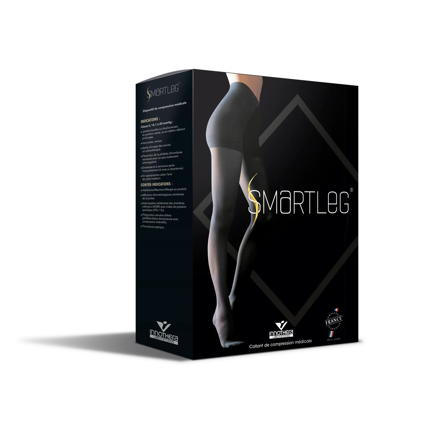 Smartleg semi-transparent collants de contention Innothera Classe II