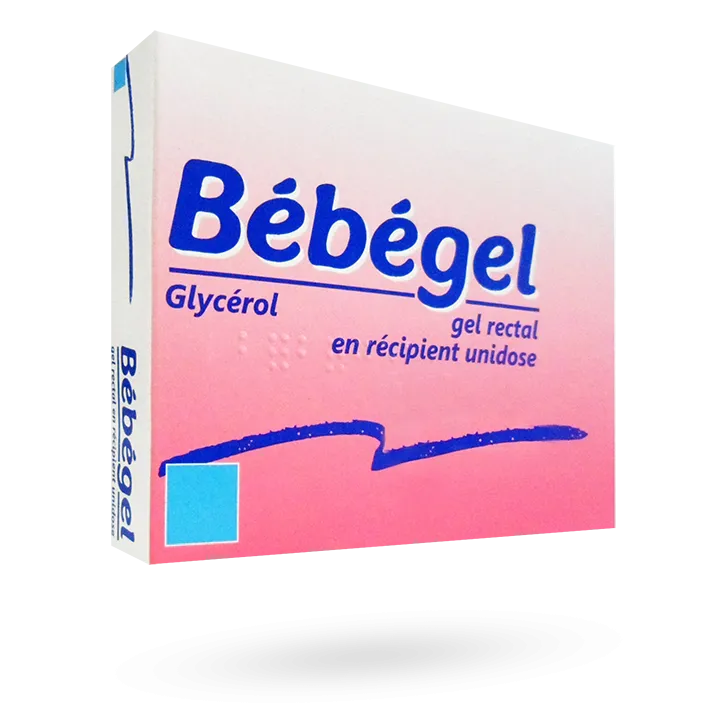 Bébégel gel rectal boite de 6 unidoses - Traitement de la constipation du bébé