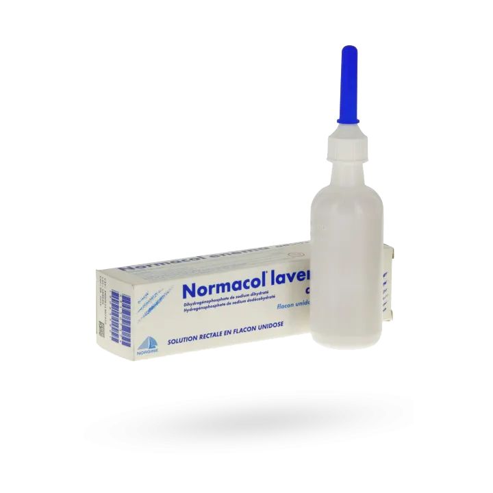 Normacol lavement adulte poire avec canule rectale de 130 ml