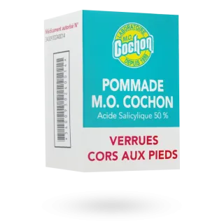 M.O. Cochon 50% pommade contre les verrues et les cors pot de 10 g