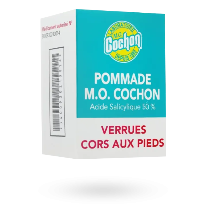 M.O. Cochon 50% pommade contre les verrues et les cors pot de 10 g
