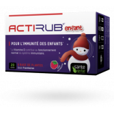 Actirub enfant sachets à diluer Santé Verte - 20 sachets goût framboise