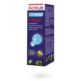 Actirub spray nasal rhume rhinite 20 ml Santé Verte