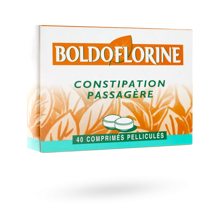 Boldoflorine constipation passagère 40 comprimés