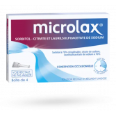 Microlax solution rectale constipation laxatif 4 unidoses