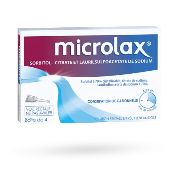 Microlax constipation solution rectale 4 unidoses