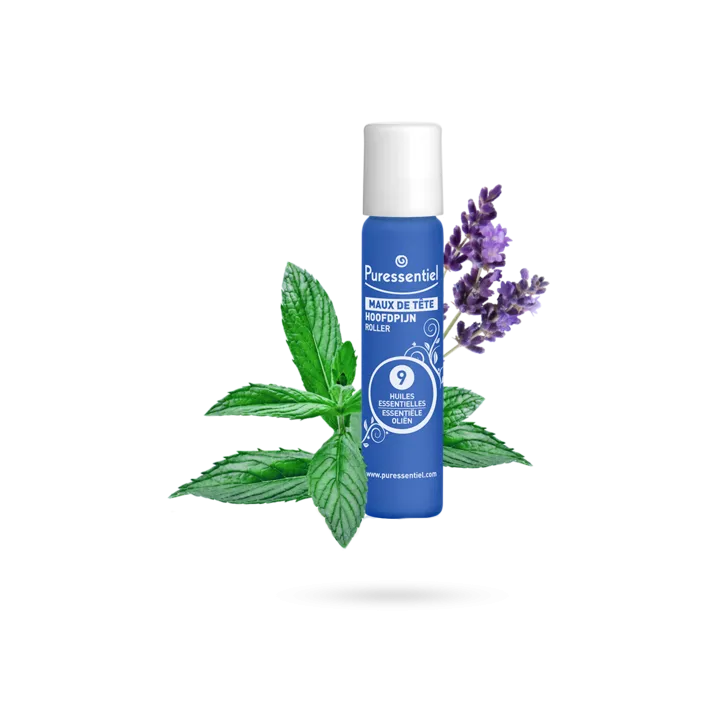 Puressentiel roller maux de tête aux 9 huiles essentielles 5 ml